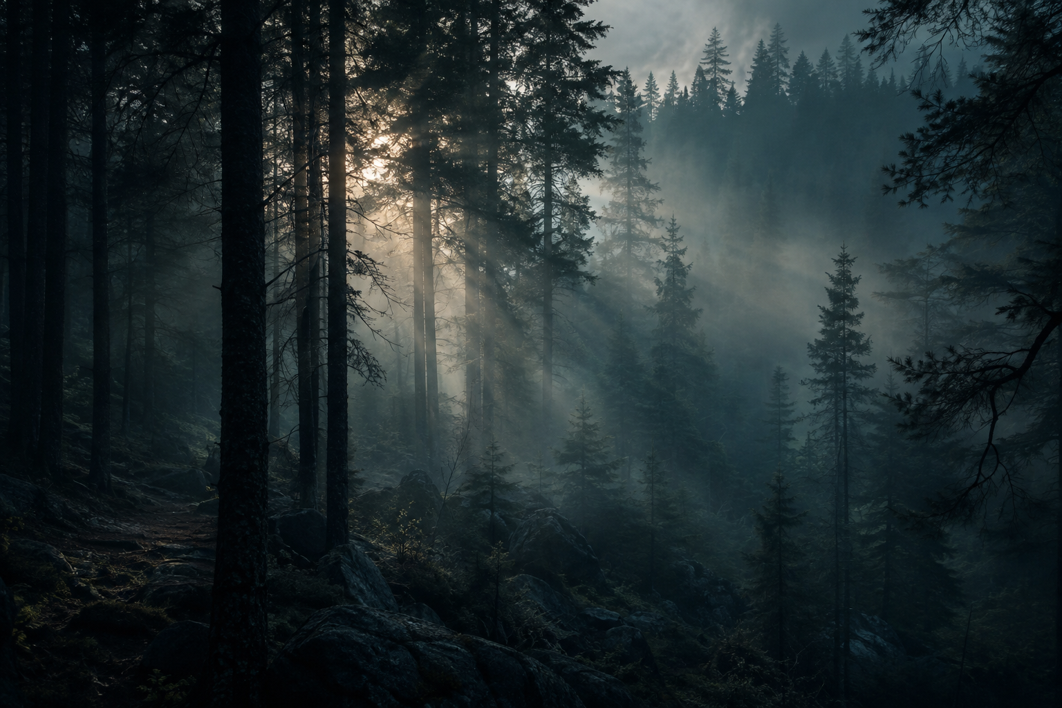 Selected frames — environment study